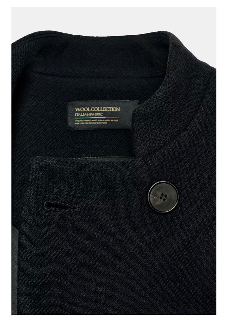 ZARA ZW COLLECTION ウールブレンドコート L