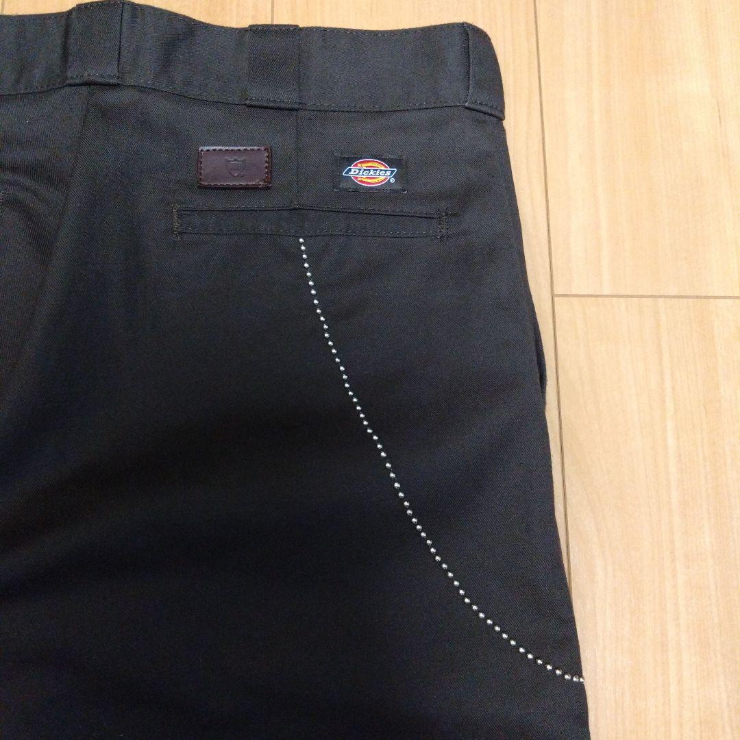 キムタク同型同色 HTC×Dickies 874 ボールチェーン スタッズパンツ
