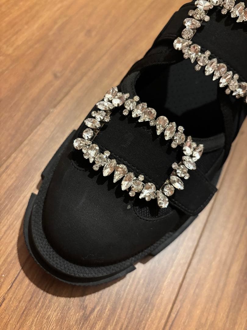 ツルバイマリコオイカワ　ビジュースニーカー　Lala 38