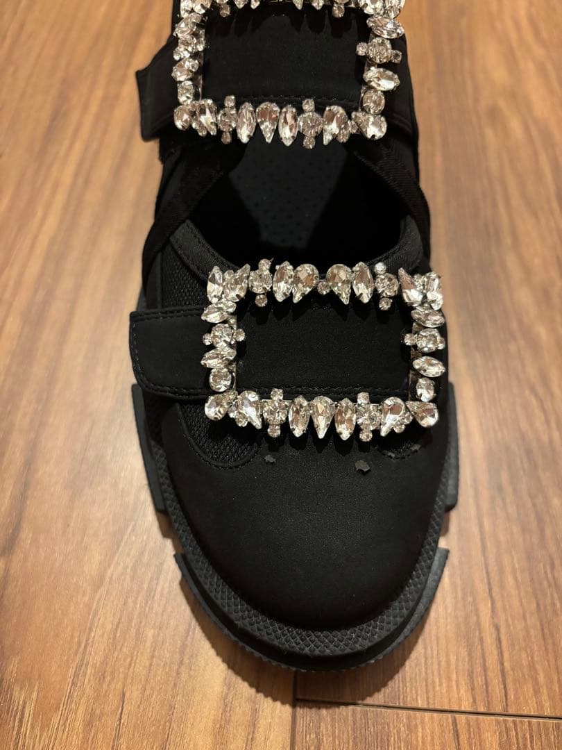 ツルバイマリコオイカワ　ビジュースニーカー　Lala 38