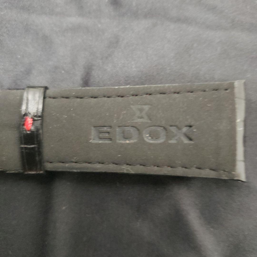 【連休特別値引】EDOX 　純正レザーベルト　エドックス　クロノオフショア