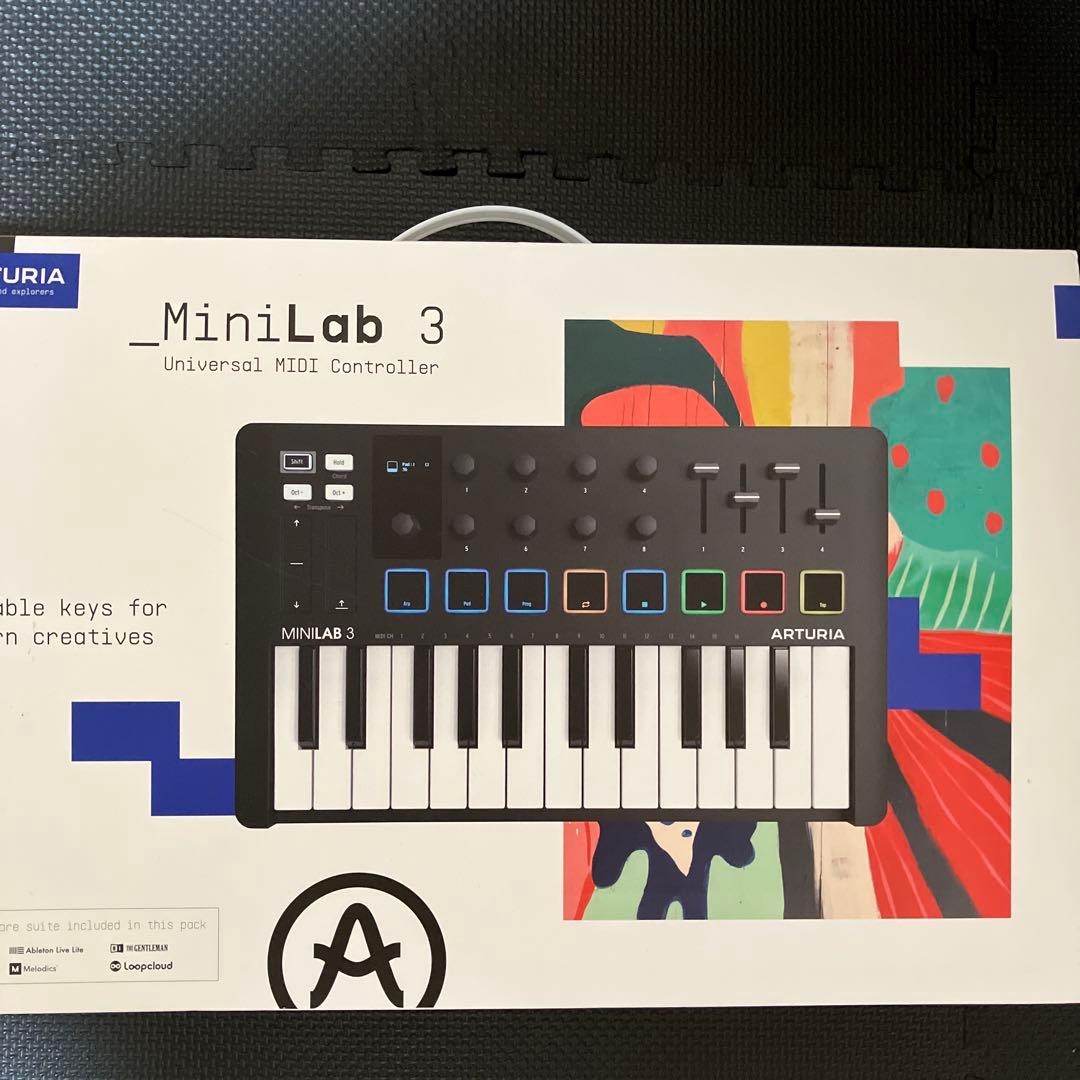 音楽気軽に作りたい人おすすめARTURIA MIDI MiniLab3
