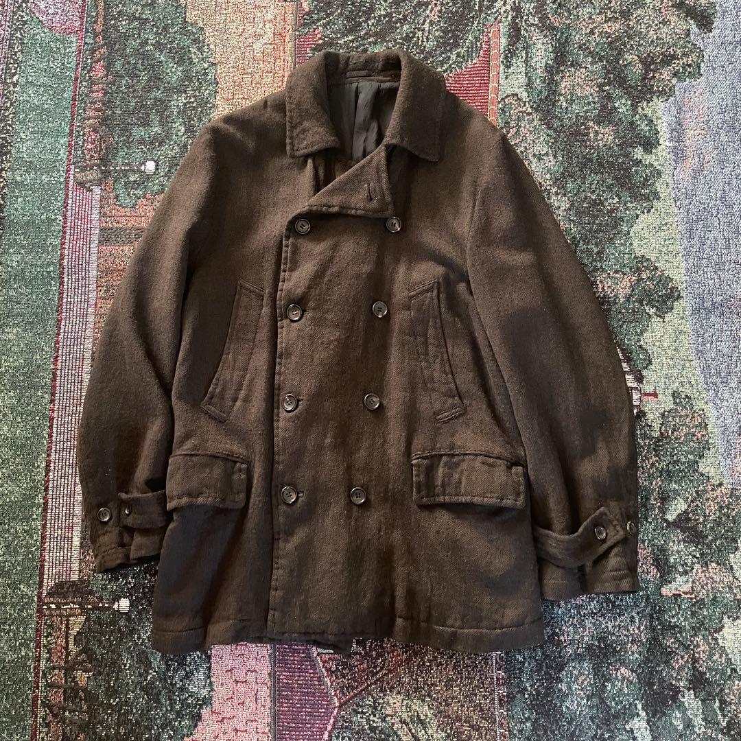 ジャケット・アウター comme des garcons homme boiled wool coat