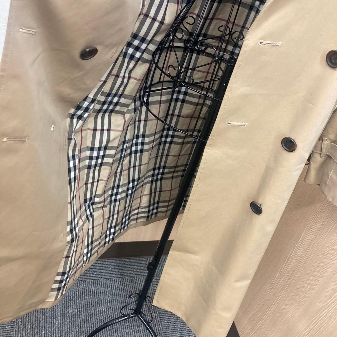 超美品　バーバリーロンドン　ベージュ　М　トレンチコート　ノバチェック☆
