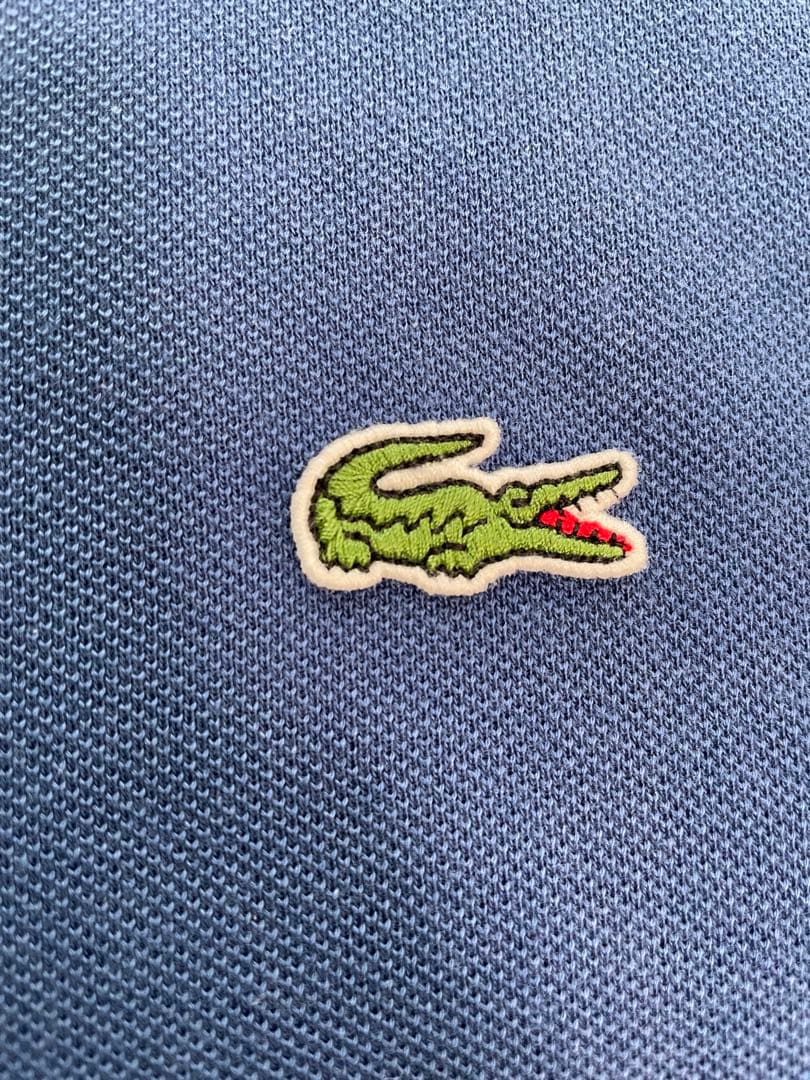 LACOSTE ポロシャツ S ブルー