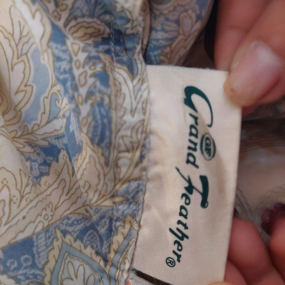 羽毛 掛け布団 中古