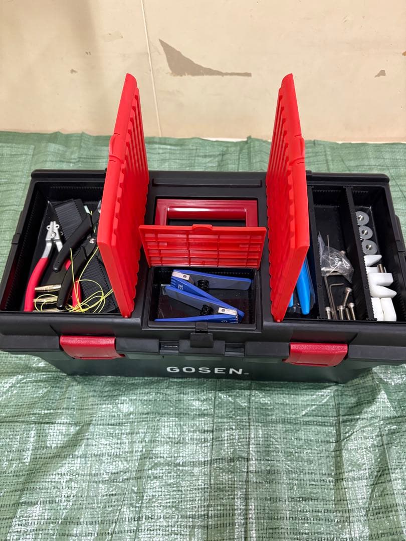 ゴーセンガット張り機