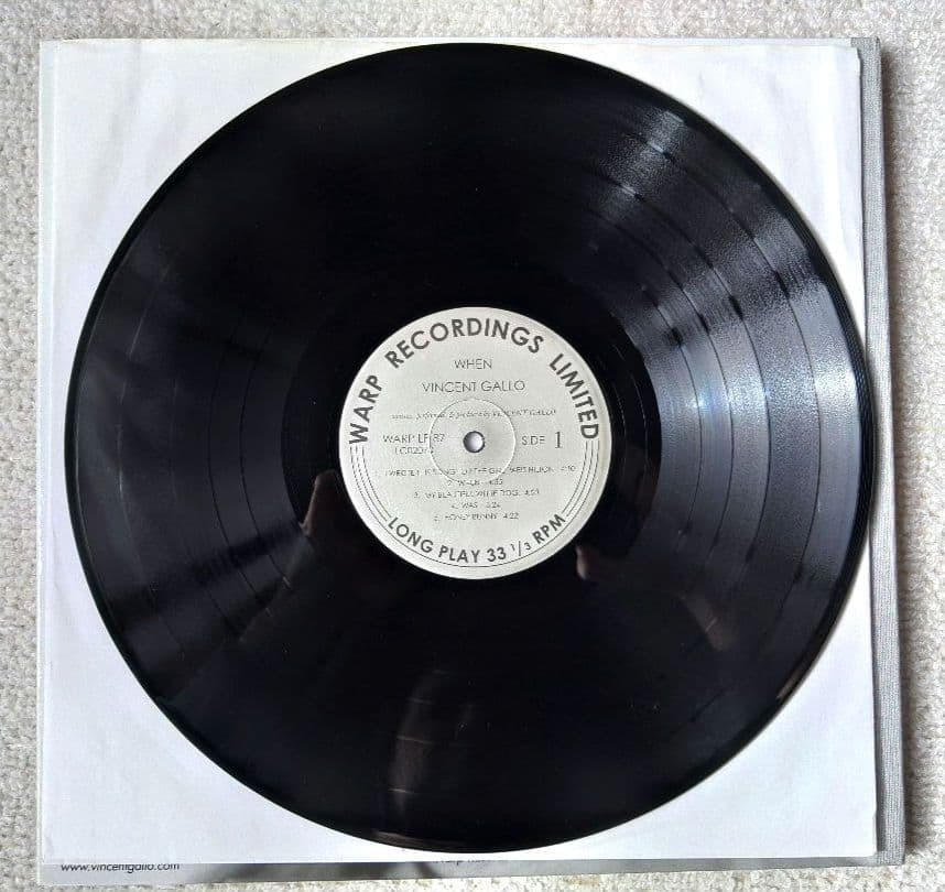 Vincent Gallo ヴィンセント・ギャロ LPレコード