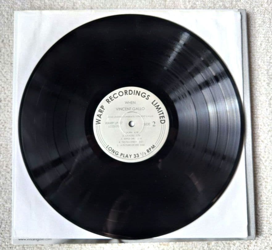 Vincent Gallo ヴィンセント・ギャロ LPレコード