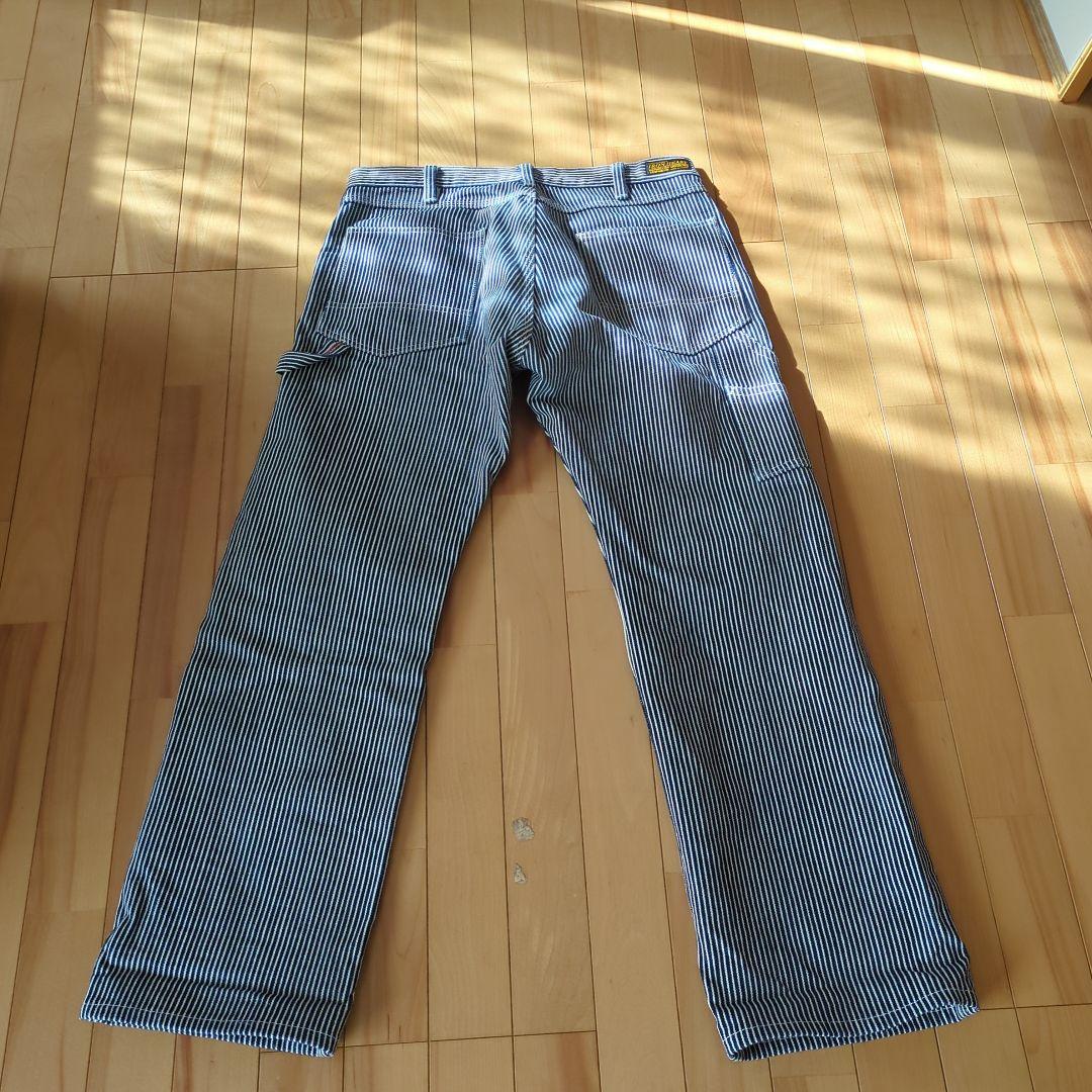 IRON HEART ヒッコリーワークパンツ