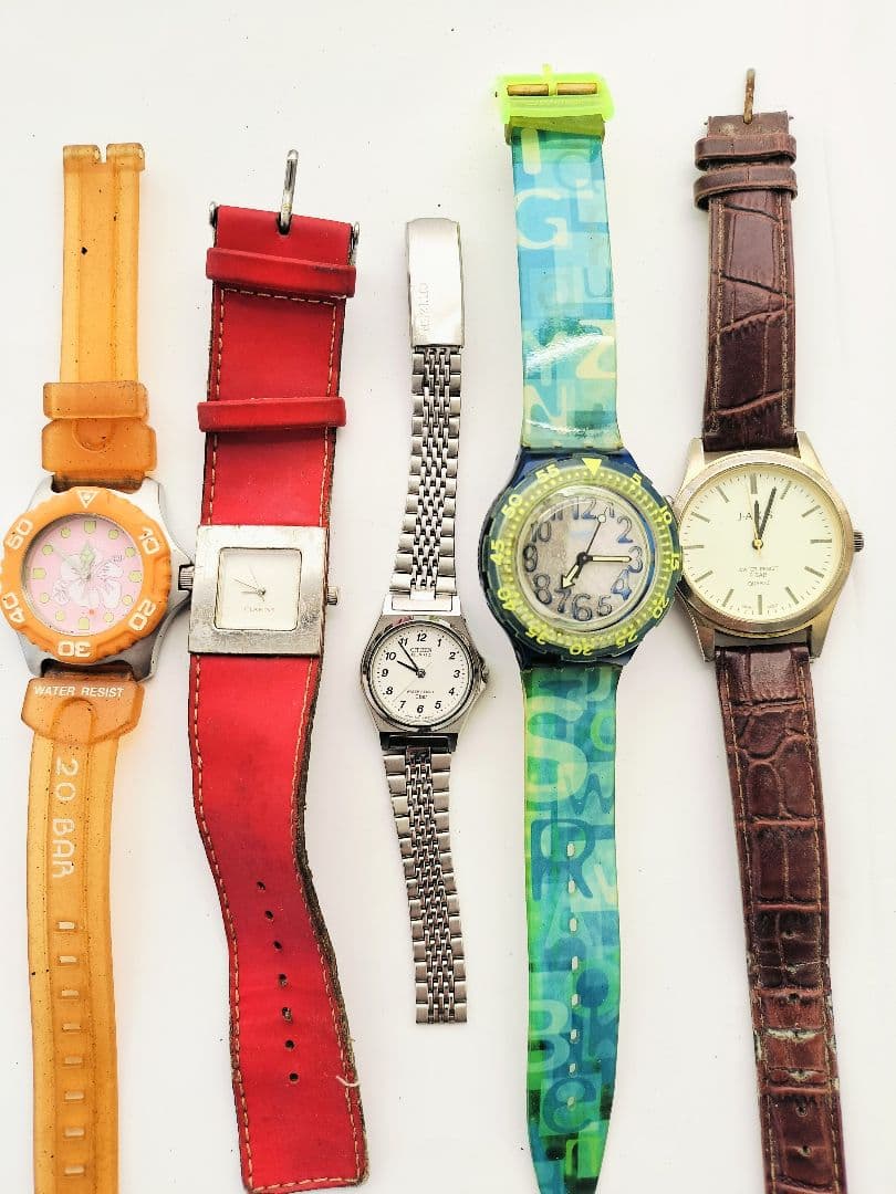 ジャンク時計50本セット オメガ/ロンジン/ティソ/ドルチェ/シチズン等まとめて