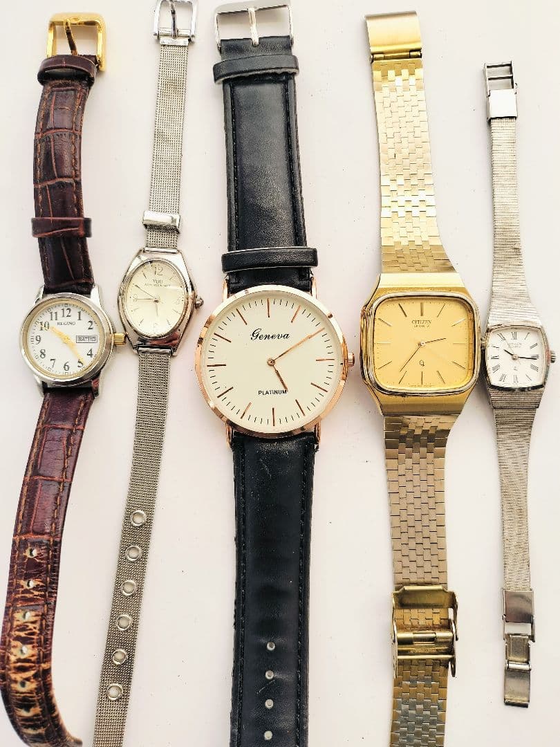 ジャンク時計50本セット オメガ/ロンジン/ティソ/ドルチェ/シチズン等まとめて