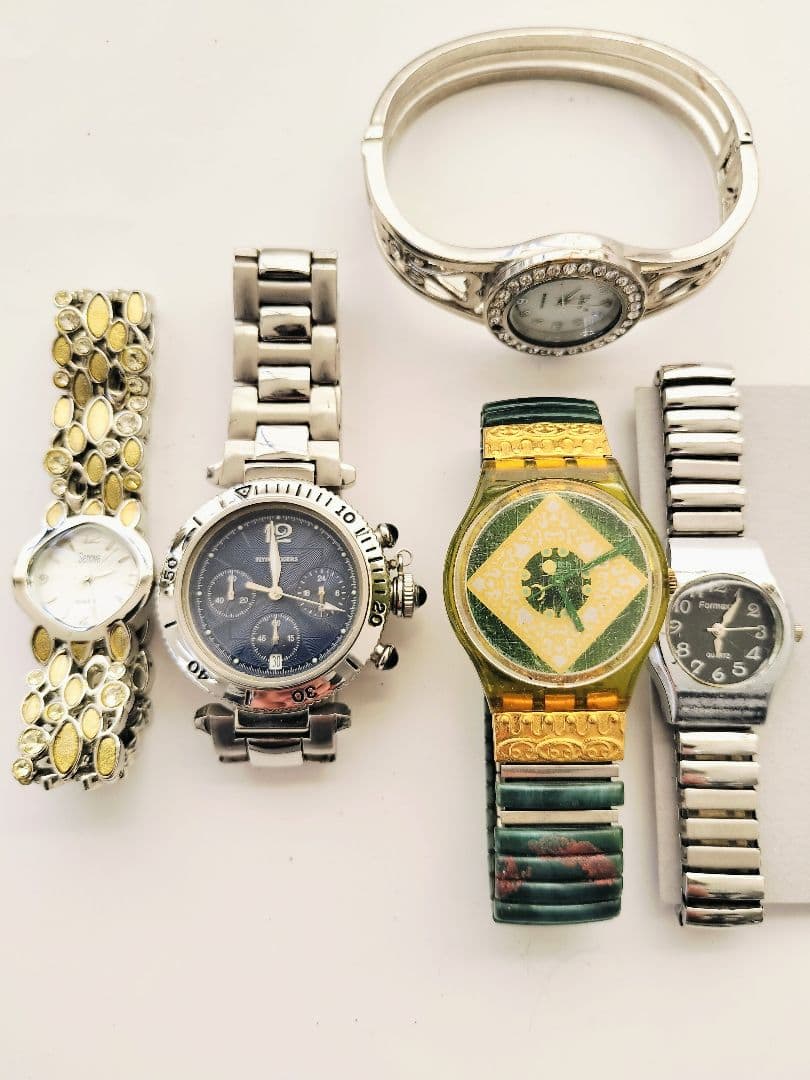 ジャンク時計50本セット オメガ/ロンジン/ティソ/ドルチェ/シチズン等まとめて