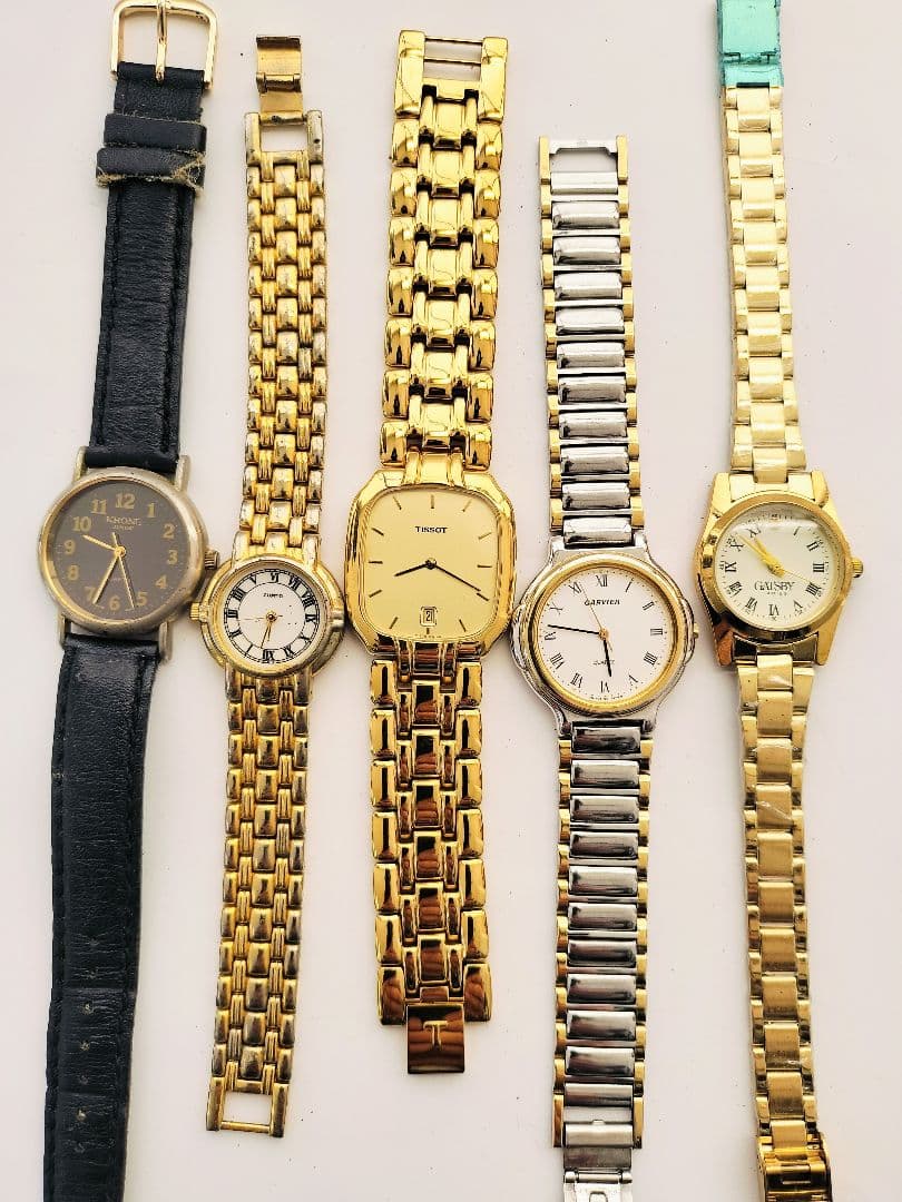 ジャンク時計50本セット オメガ/ロンジン/ティソ/ドルチェ/シチズン等まとめて