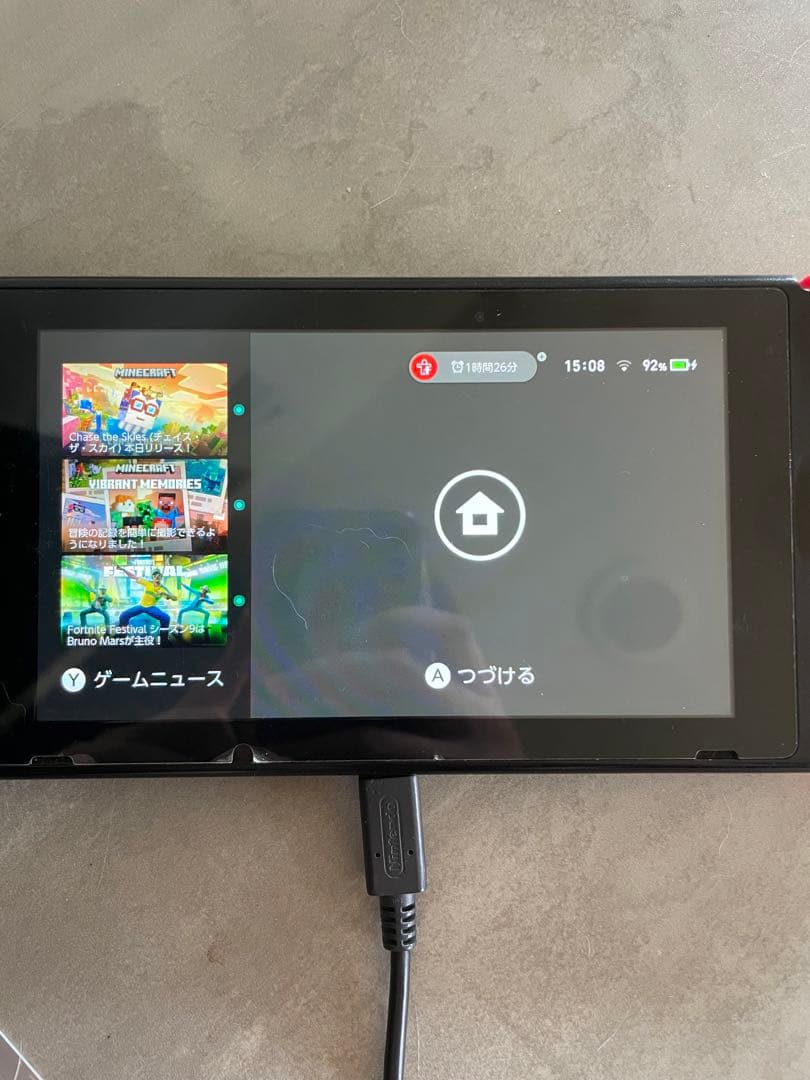 【ジャンク品】Nintendo Switch 付属品完備・ 初期化済