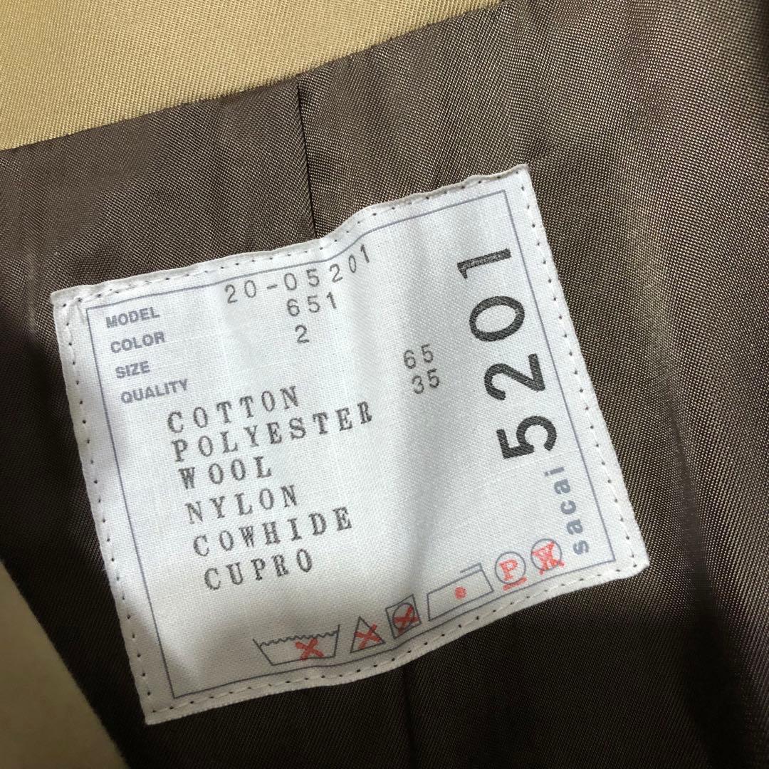 sacai サカイ　トレンチコート