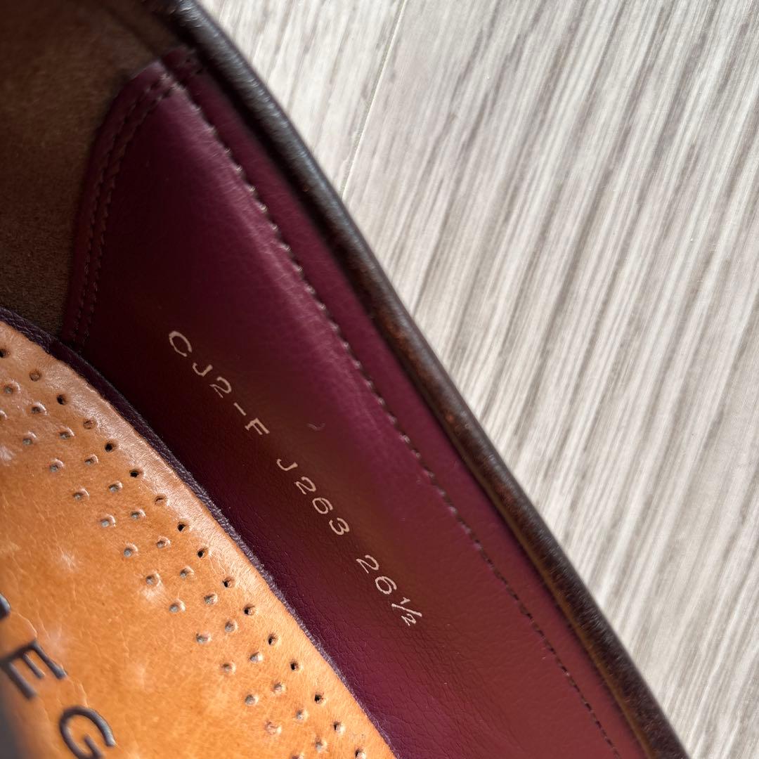 REGAL ブラウン ドレスシューズ モカシン　26.5 EEE