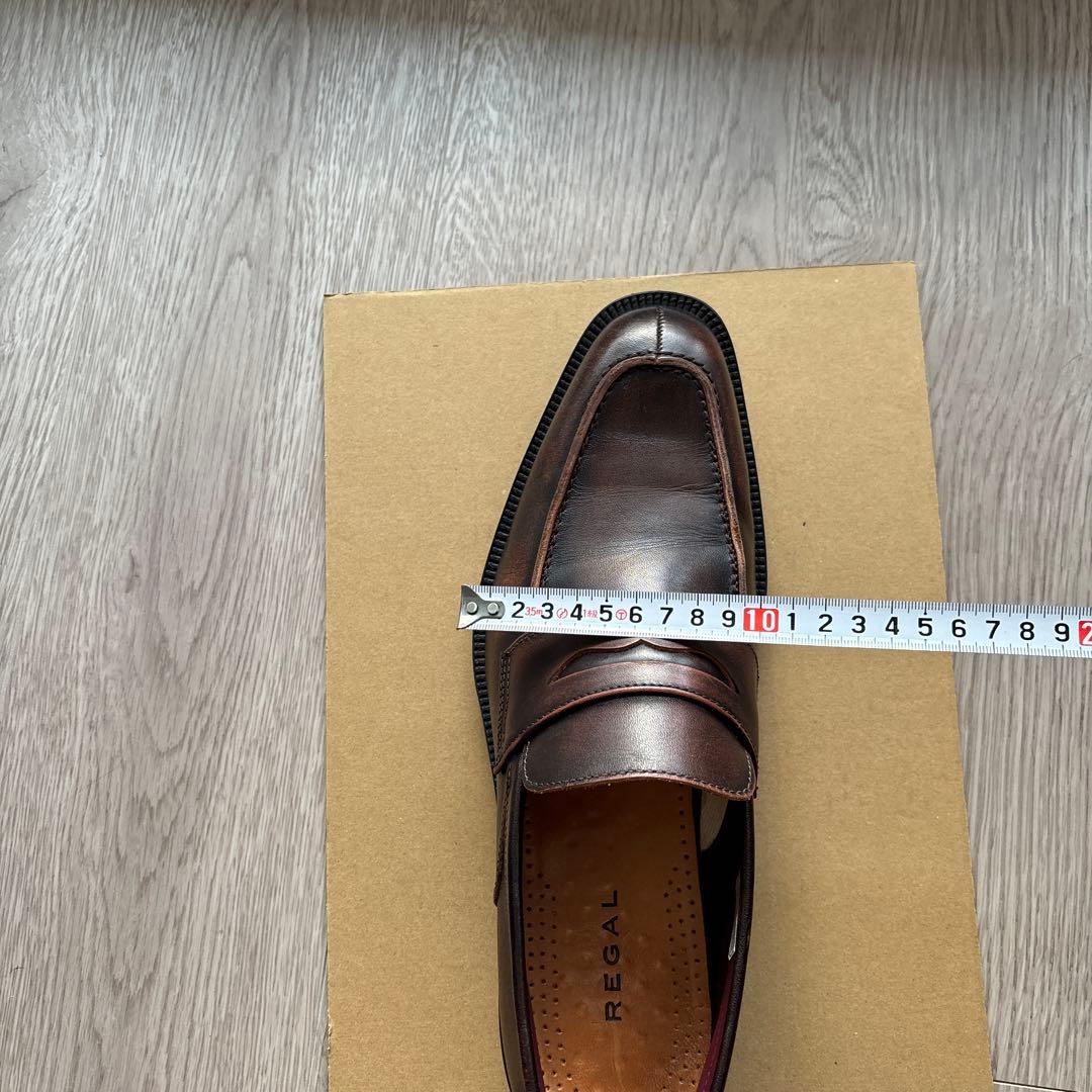 REGAL ブラウン ドレスシューズ モカシン　26.5 EEE