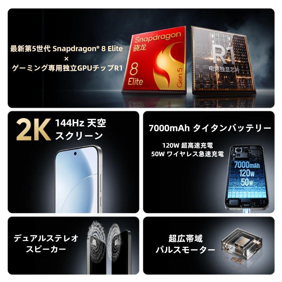 【初め】Realme GT 8 Pro 16GB/512GB ブルー中国版