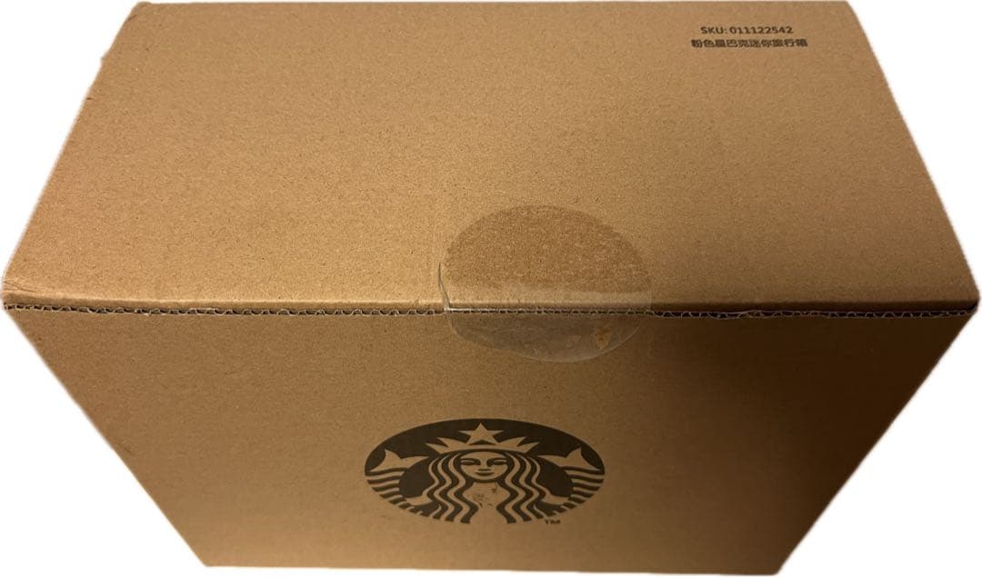 n*e様 新品 未開封 非売品 スターバックス ミニ トランク ピンク 海外 ス