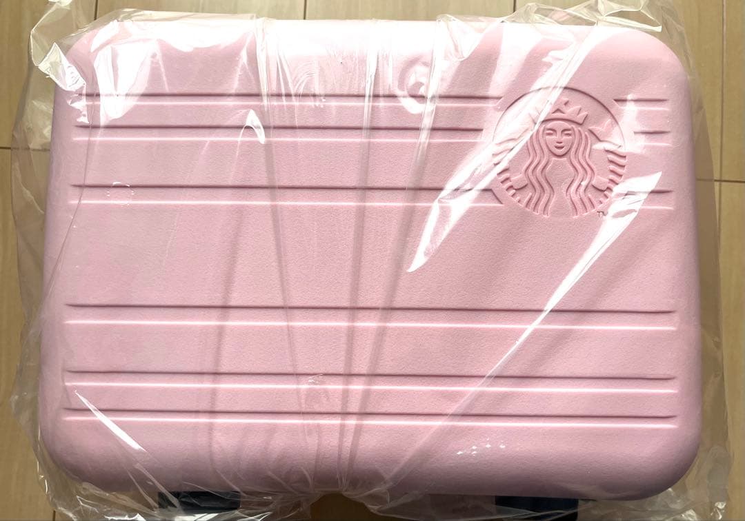 n*e様 新品 未開封 非売品 スターバックス ミニ トランク ピンク 海外 ス