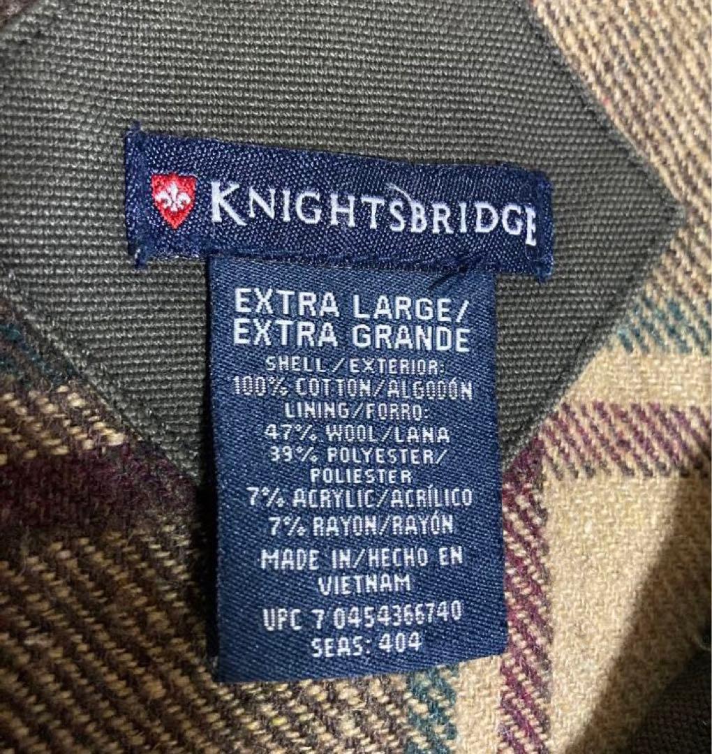 90s KNIGHTSBRIDGE ヘビーオンス ダックジャケット デトロイト