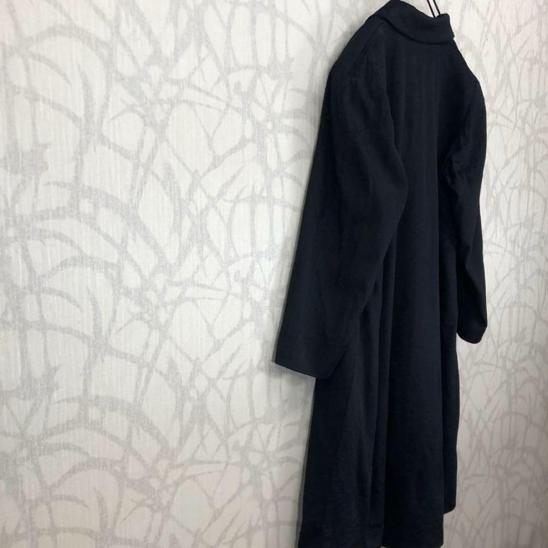 ピアチェンツァ PIACENZA カシミヤ ロングコート ブラック　R