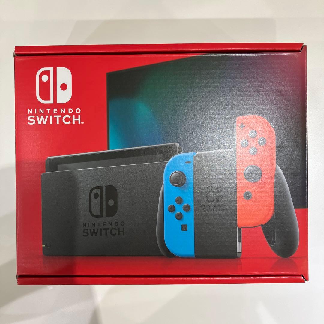 新品未使用　Nintendo Switch 本体 ネオンブルー/ネオンレッド