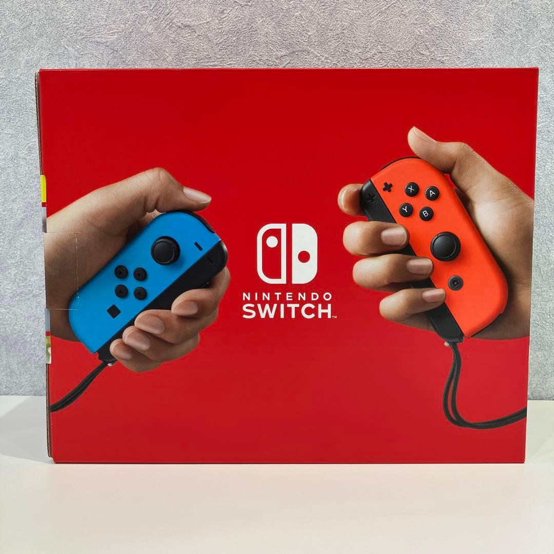 新品未使用　Nintendo Switch 本体 ネオンブルー/ネオンレッド