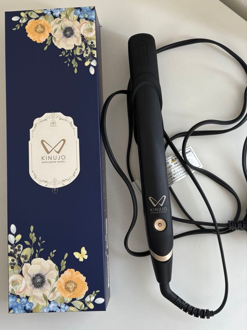 KINUJO W DS-200-BK 絹女 ストレートアイロン 美品