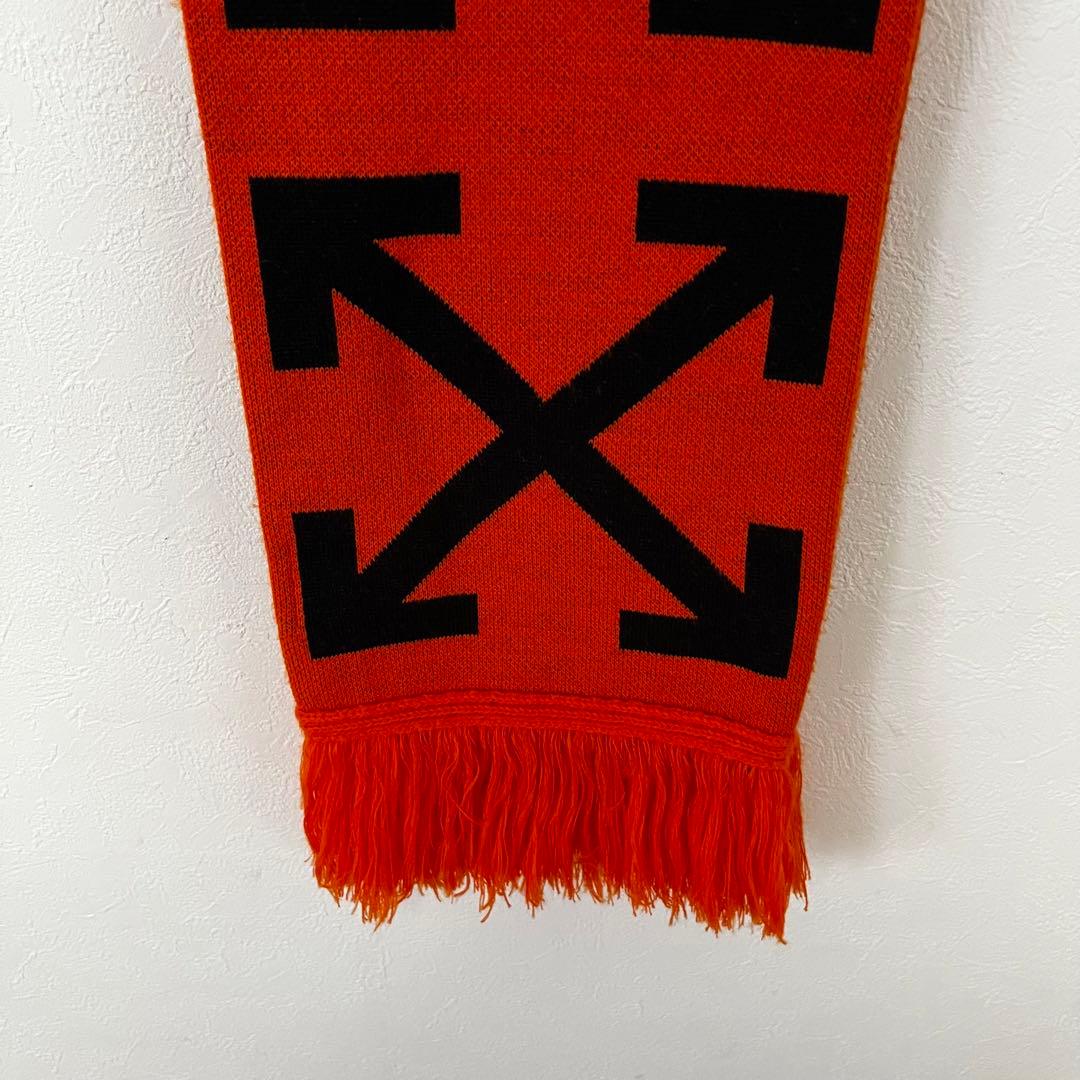 Off-White マフラー ストール 大判 ダイアログ ヴァージルアブロー