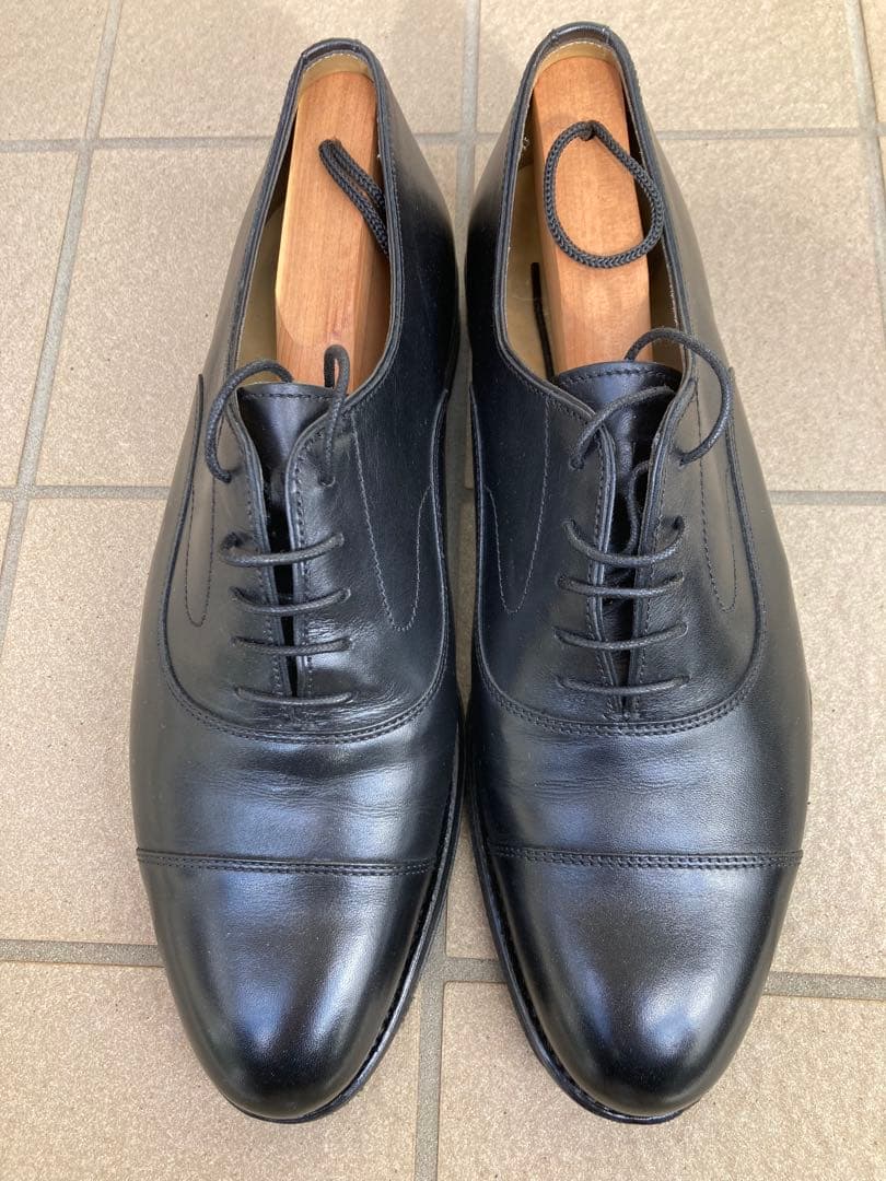 トレーディングポスト　ストレートチップ　黒　7