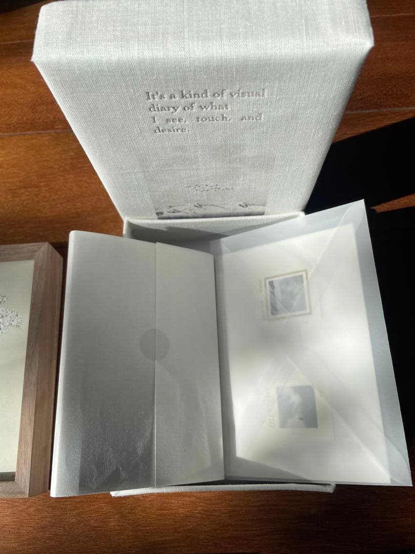 荻原美里　postcard_BOX &「レースフラワー」ジクレー