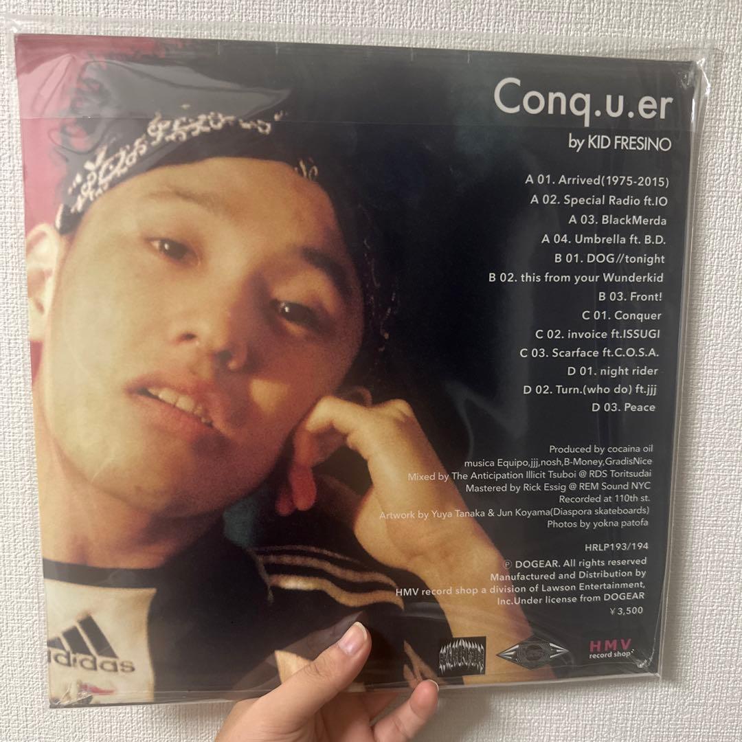 KID FRESINO Conqu.er 12インチ レコード