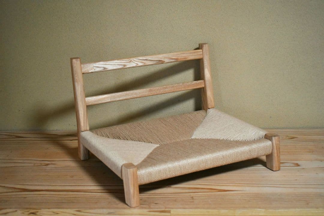 ペーパーコード座椅子