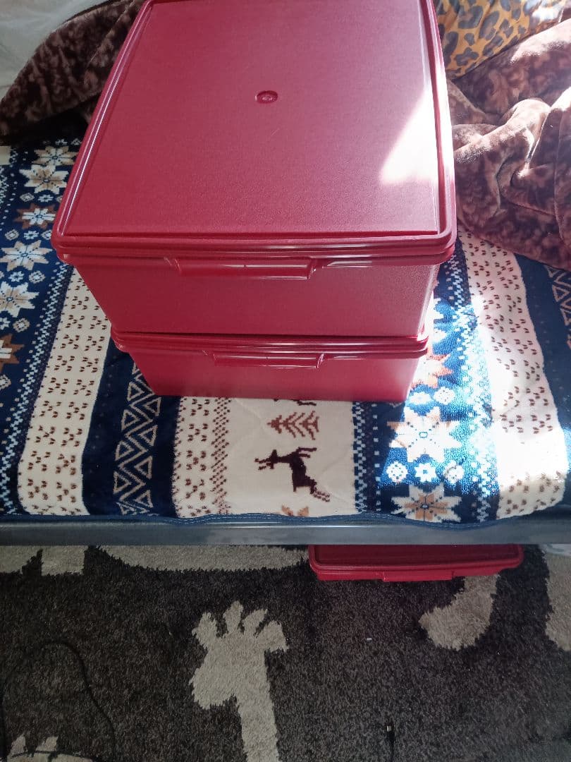 momo‼️タッパーウェア　スーパーケース　特大サイズ　3個セット