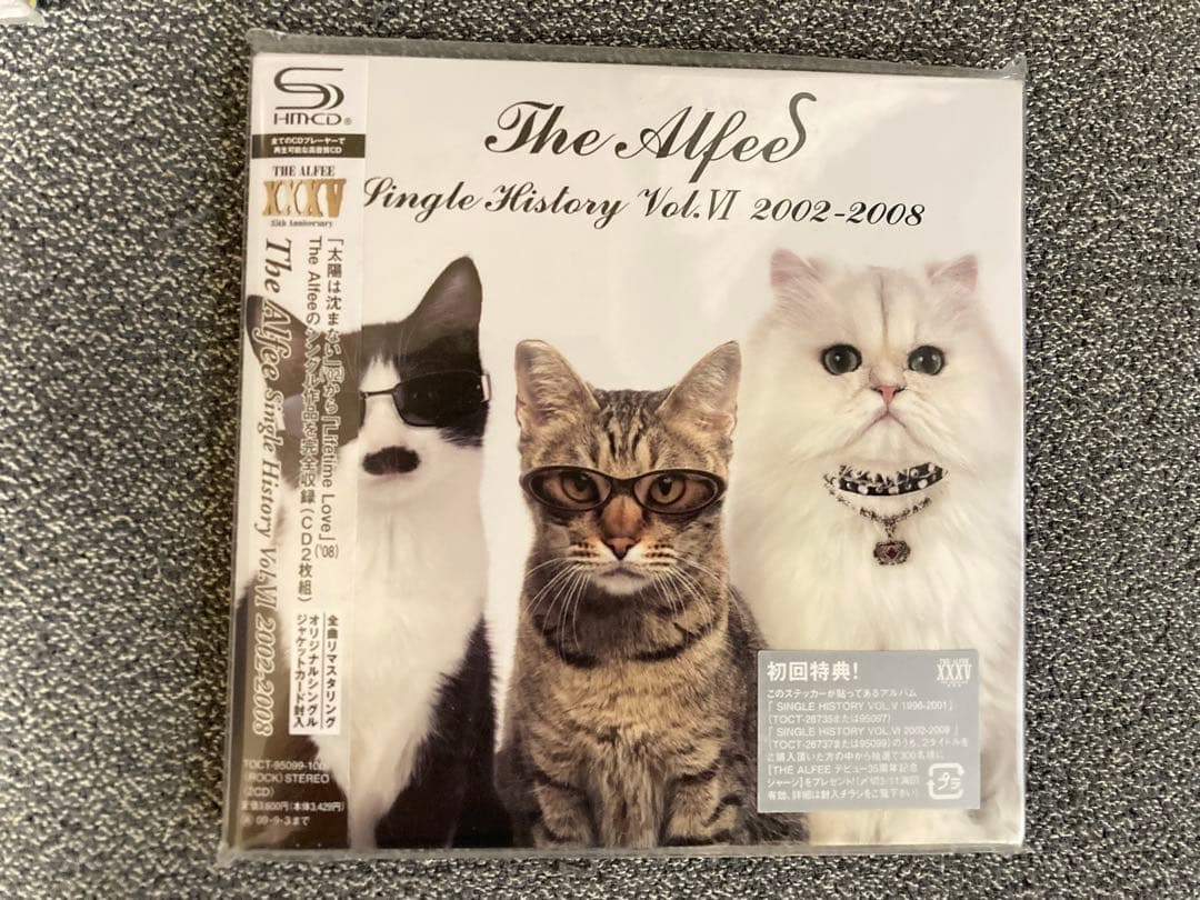 THE ALFEE CD Single History Vol.V+VI セット