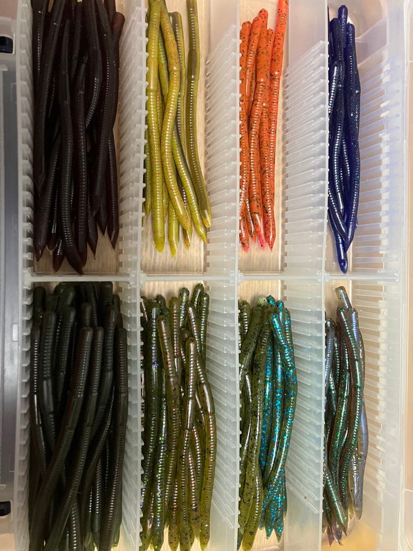 zbc スワンプクローラー　セット　合計264本　バス釣り　ストレートワーム