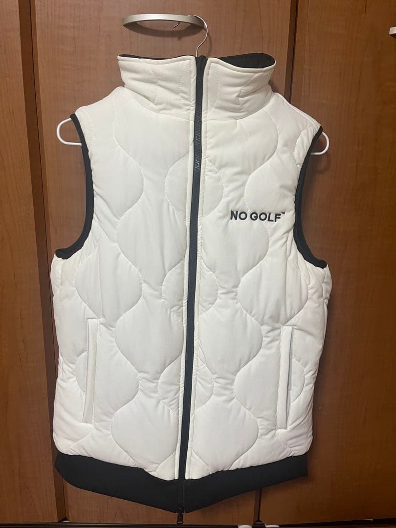 NO COFFEE×CLUBHAUS リバーシブルダウンベスト Sサイズ 美品