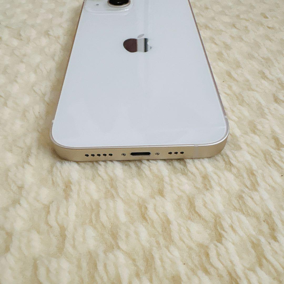 Apple iPhone 14 本体 スターライト 128GB ケーブル付き