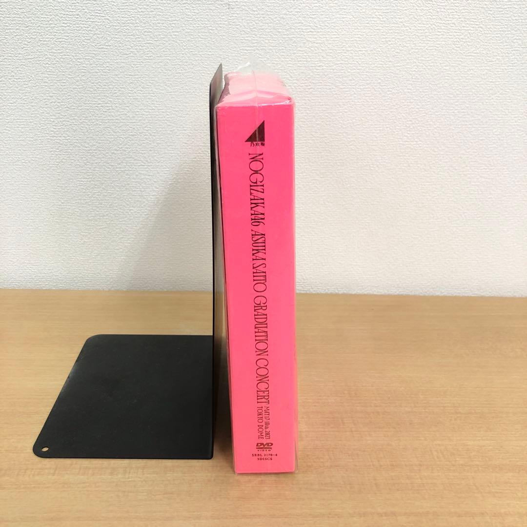 専用 M1121B 乃木坂46 齋藤飛鳥 卒業コンサート DVD 5枚組 セル版