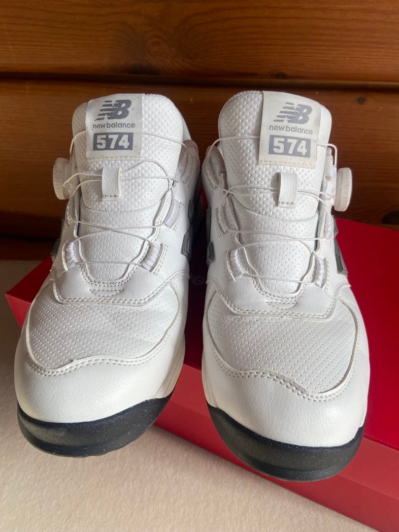 ニューバランス　new balance 574 BOA ボア　ゴルフシューズ26