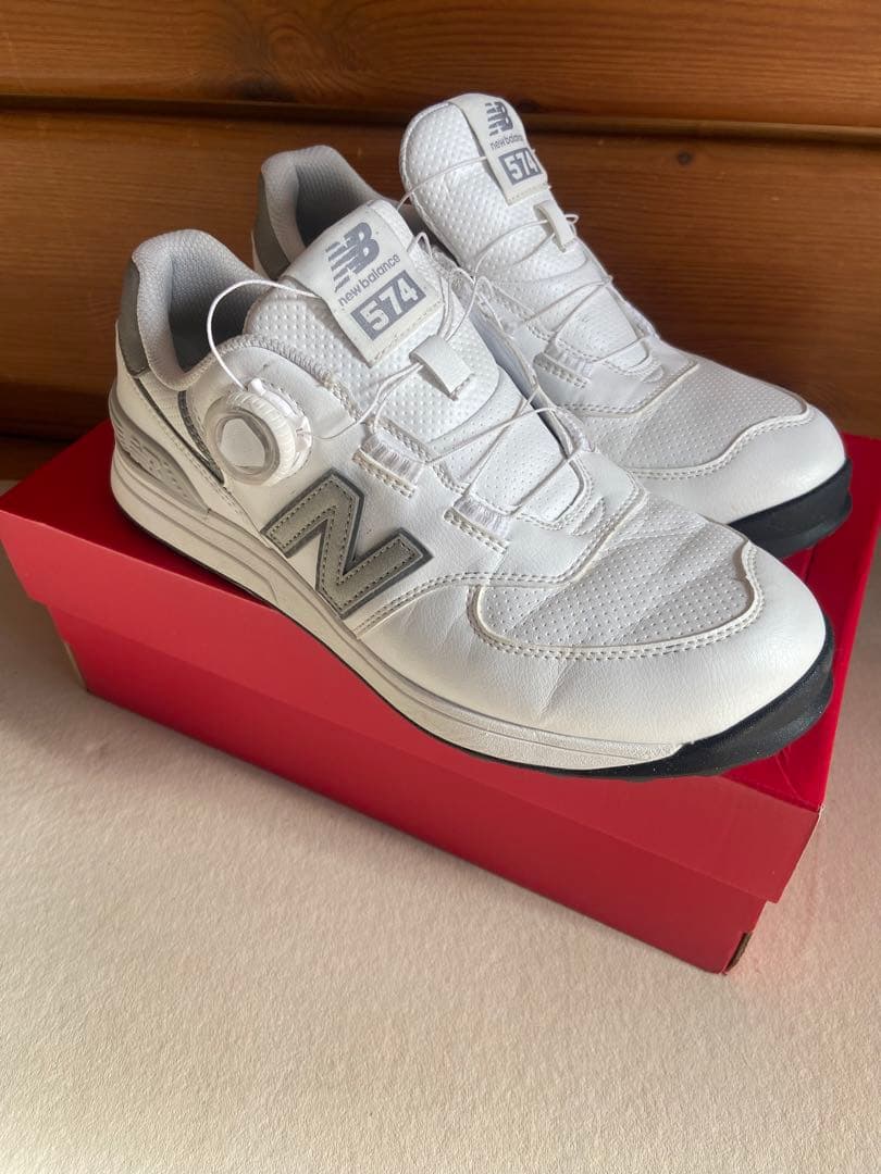 ニューバランス　new balance 574 BOA ボア　ゴルフシューズ26