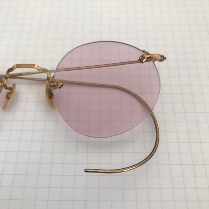 ART CRAFT アートクラフト ヴィンテージ 金張りメガネ サングラス