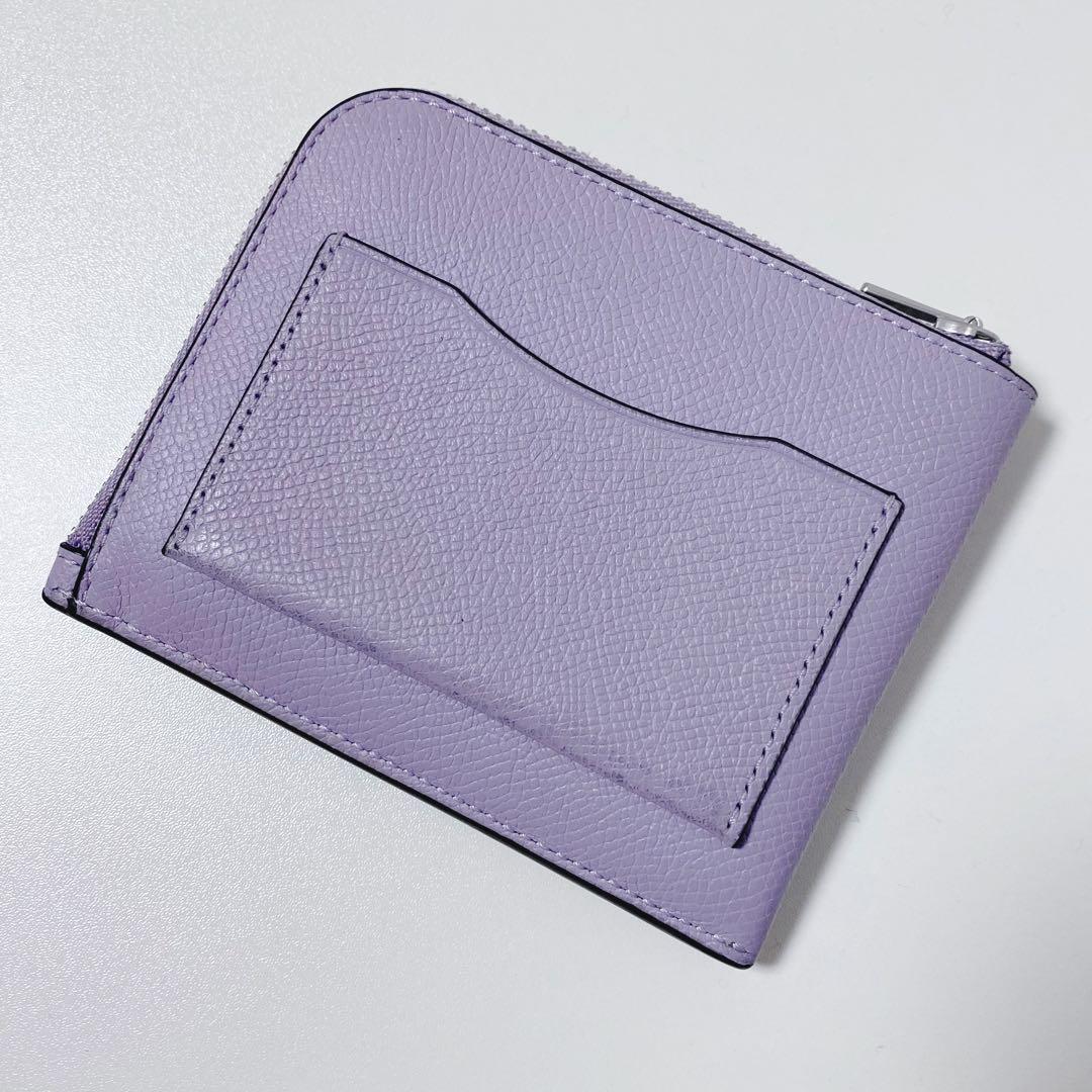 【未使用品】COACHコーチ★カードケース★ケース★Cロゴ★紫パープル