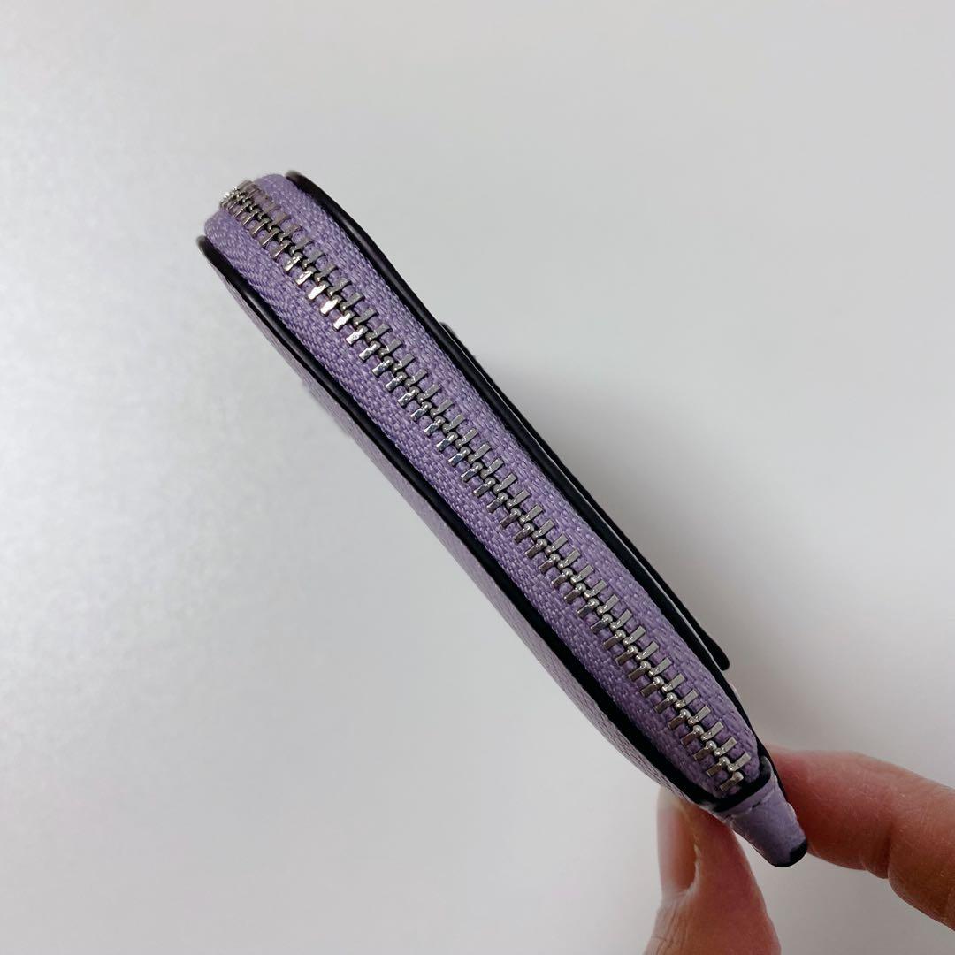 【未使用品】COACHコーチ★カードケース★ケース★Cロゴ★紫パープル