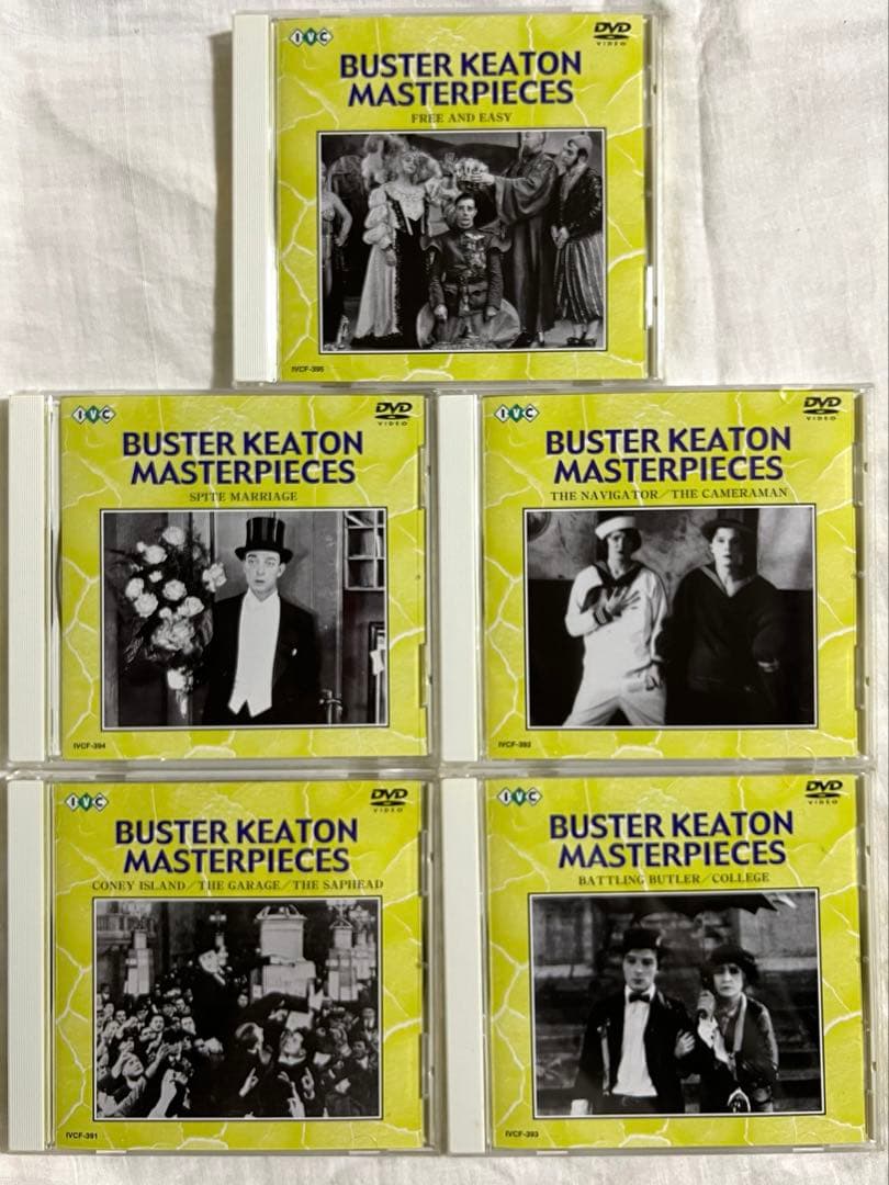 【初回限定生産】バスターキートンDVDBOX２箱セット