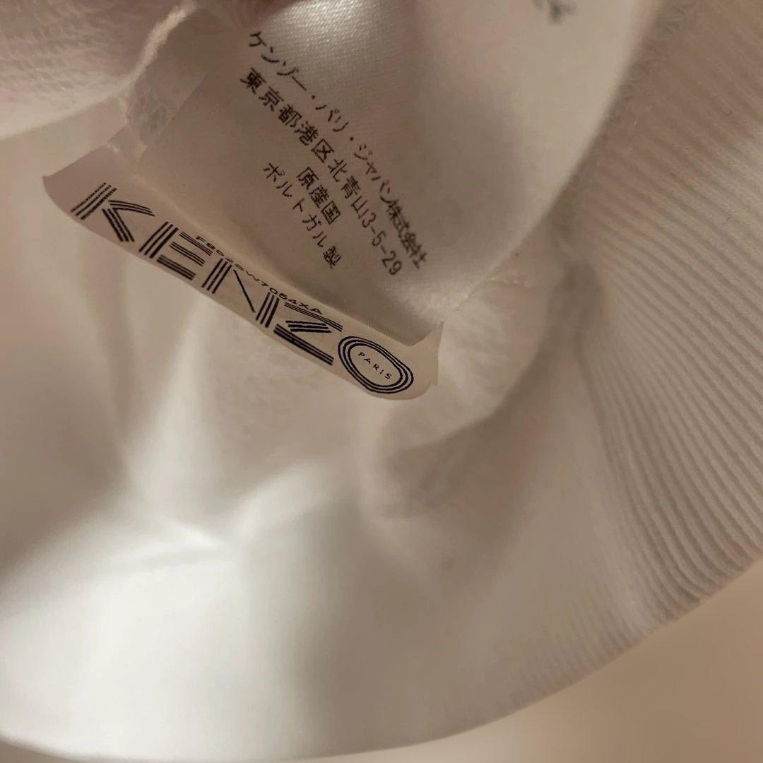 KENZO トラ刺繍 ホワイト スウェット S