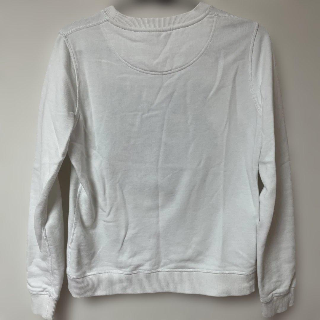 KENZO トラ刺繍 ホワイト スウェット S