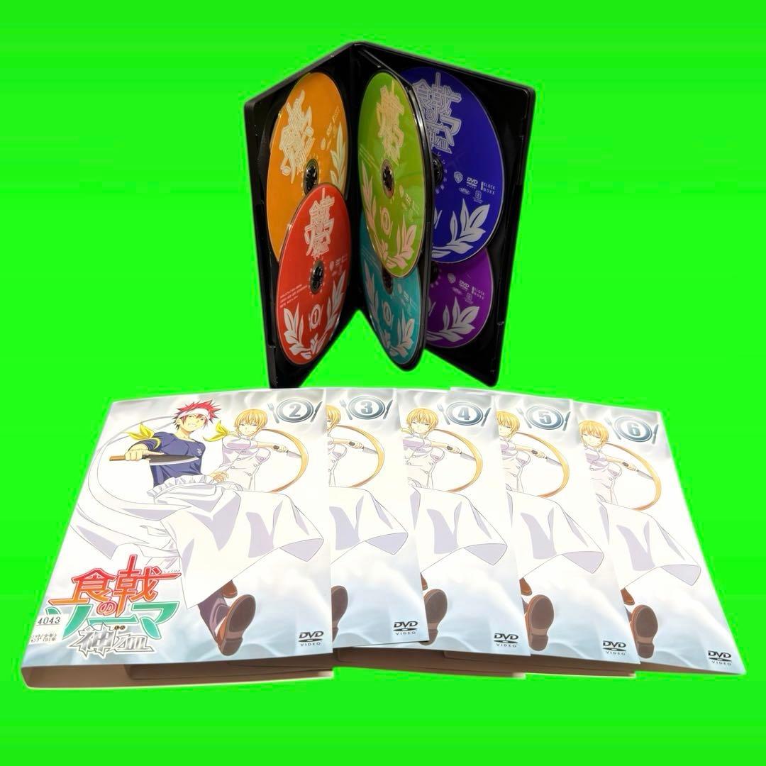 ケース付　食戟のソーマ DVD 1.2.3.4.5期 全巻44巻セット